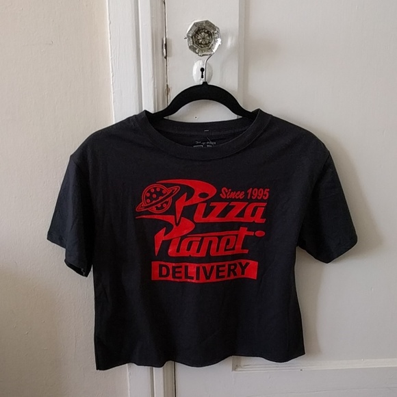 Disney Tops - *LAST 1* NEW Toy Story Pizza Planet Delivery crop